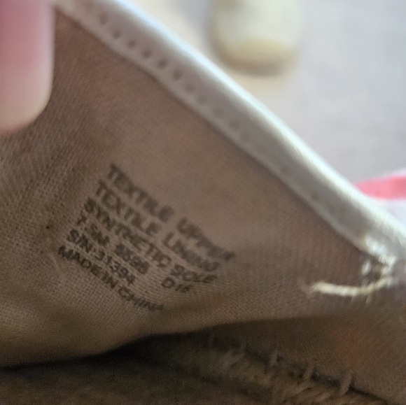 Tory Burch Lacey Canvas Slip on - size 7.5 - Picture 9 of 9